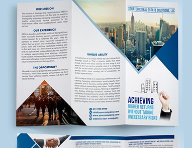 Trifold Brochures Printing